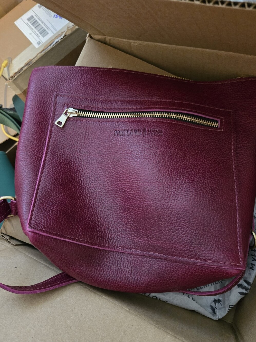 Portland Leather Backpack